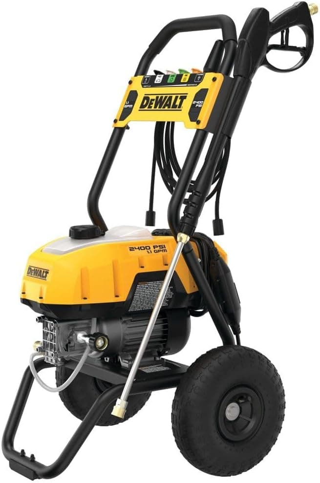 DeWalt DWPW2400 2400 PSI Electric Cold-Water Pressure Washer