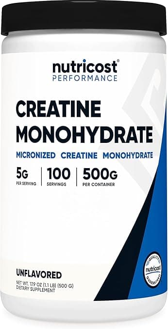 Nutricost Micronized Creatine Monohydrate im Test – Foto ProduktBewertet