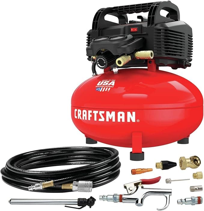 Craftsman Six-Gallon Pancake Air Compressor (CMEC6150) im Vergleich