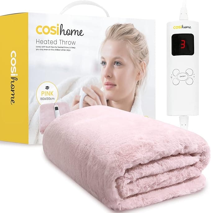 Cosi Home Luxury Heated Throw – Kaufen